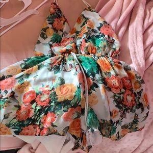Floral romper